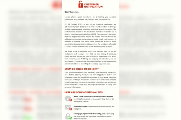 Mật khẩu, số thẻ của 1,1 triệu khách hàng Lazada bị đăng bán online, cả Singapore lại sốc ảnh 4