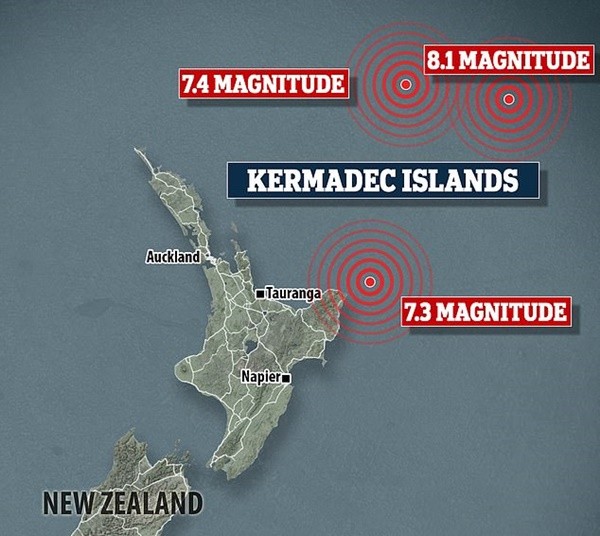 Chuyên gia địa chất nói gì về 4 trận động đất lớn liên tiếp ở New Zealand? Có bất thường? ảnh 1