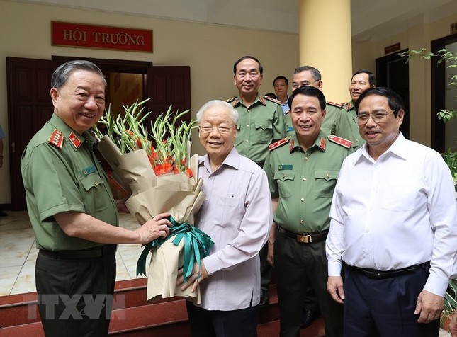 Tổng Bí thư Nguyễn Phú Trọng chỉ đạo Hội nghị Đảng ủy Công an Trung ương ảnh 2