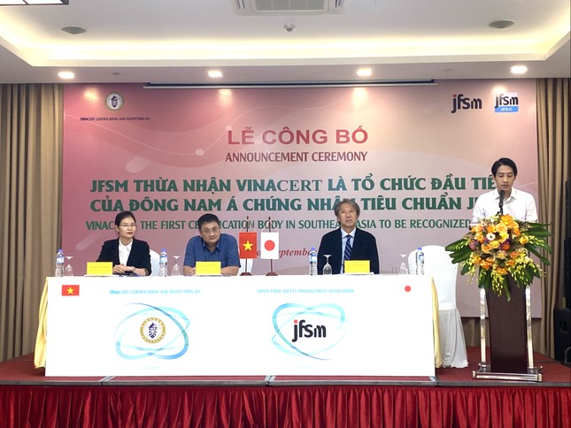 Tổ chức đầu tiên tại Đông Nam Á được chứng nhận tiêu chuẩn an toàn thực phẩm quốc tế JFS-C ảnh 1