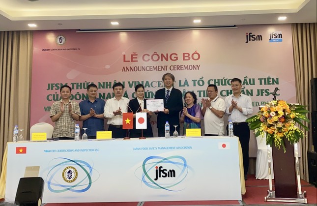 Tổ chức đầu tiên tại Đông Nam Á được chứng nhận tiêu chuẩn an toàn thực phẩm quốc tế JFS-C ảnh 3