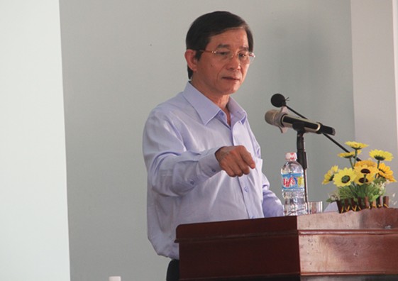 Phó Chủ tịch Bình Định đối thoại với người dân về dự án điện mặt trời ảnh 3