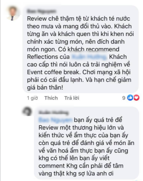 Không hài lòng về buffet 1,4 triệu trong KS 5 sao, thanh niên bị giễu “tự khoe cái dốt“ ảnh 5