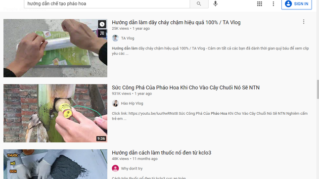 Hết mua pháo trên mạng lại học YouTube tự chế pháo, nhiều bạn trẻ vào viện hoặc bị phạt nặng ảnh 3