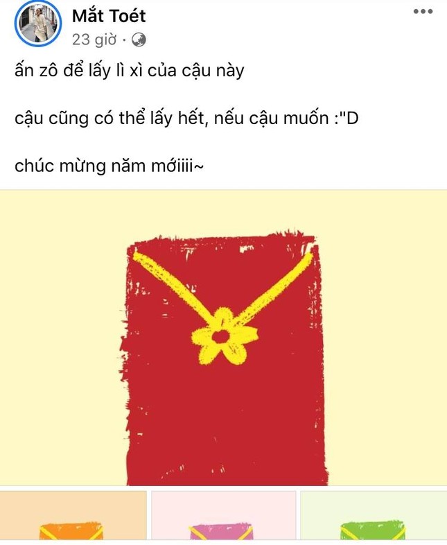 Tình trạng nhận lì xì ngày Tết của teen: Lì xì online “lên ngôi”, nhiều lời chúc ý nghĩa ảnh 5