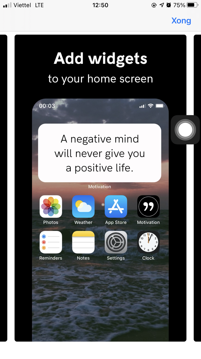 Để màn hình iPhone "chất như nước cất": Khám phá ngay 6 app biến đổi giao diện kỳ ảo này ảnh 1