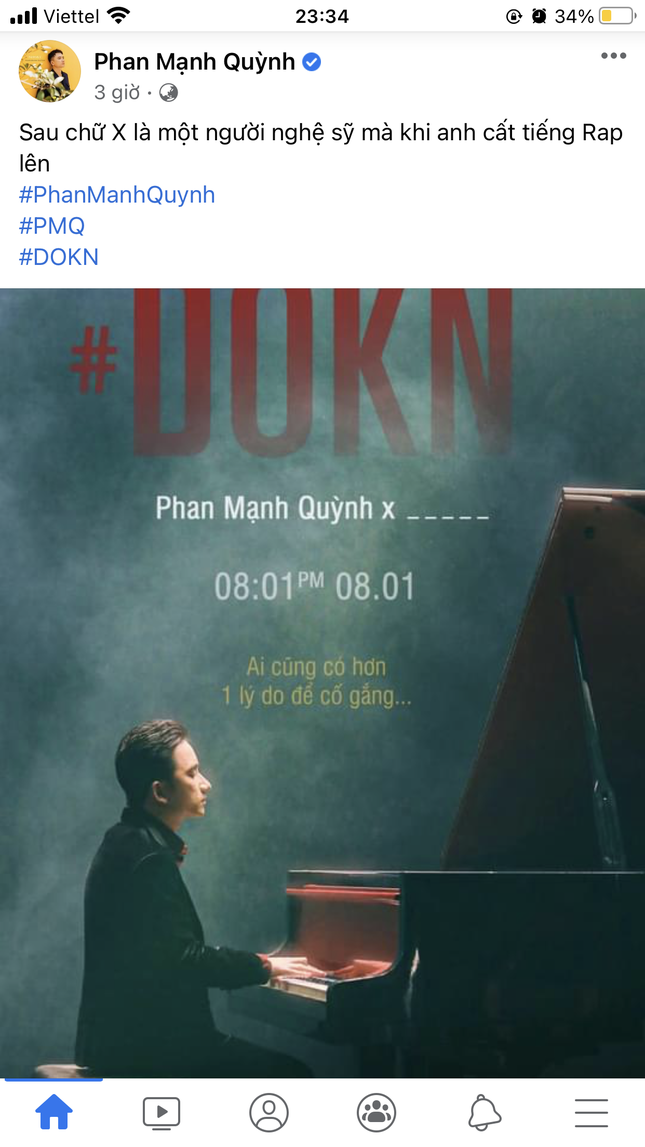 Đầu năm mới, Phan Mạnh Quỳnh gây tò mò khi “úp mở” sản phẩm kết hợp với rapper bí ẩn ảnh 1