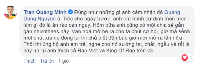 Đạo diễn Nguyễn Quang Dũng nói về “Rap Việt“: “Nghệ sĩ sáng tác hãy cẩn thận, dè chừng“ ảnh 4