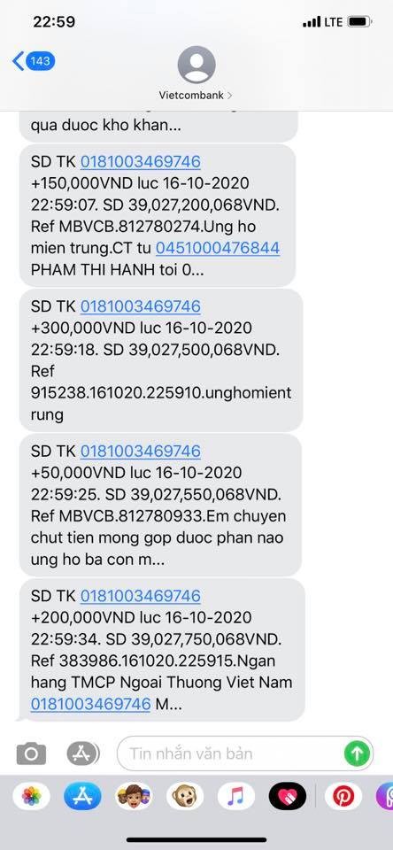 Thủy Tiên chưa thể về TP.HCM, tiết lộ số tiền quyên góp “chi viện Miền Trung” sau 3 ngày ảnh 1