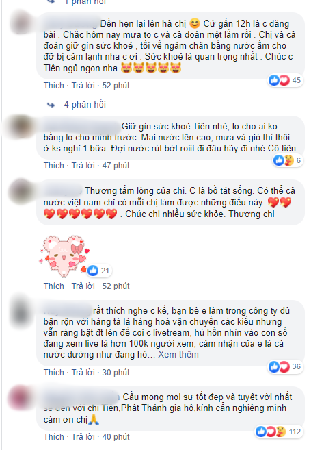 Thủy Tiên chưa thể về TP.HCM, tiết lộ số tiền quyên góp “chi viện Miền Trung” sau 3 ngày ảnh 6