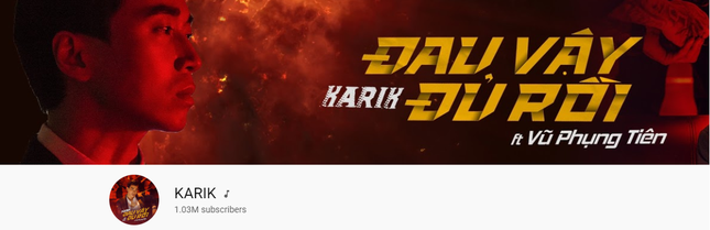 Góc “Ờ Mây Zing, Gút Chóp“: Karik nhận được nút Vàng từ YouTube sau “Rap Việt“ ảnh 2