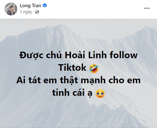 NSƯT Hoài Linh đăng video TikTok lúc nửa đêm, Long Chun liền gợi ý chú bắt trend “Tình Bạn Diệu Kì“ ảnh 3