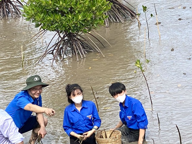  Phó Chủ tịch nước và Bí thư thứ nhất T.Ư Đoàn trồng cây cùng bạn trẻ ảnh 8