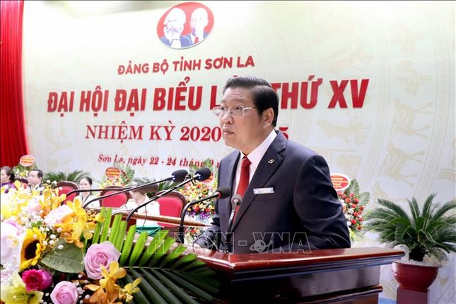 Sơn La bầu Ban chấp hành, lấy phiếu giới thiệu nhân sự Bí thư Tỉnh ủy ảnh 1