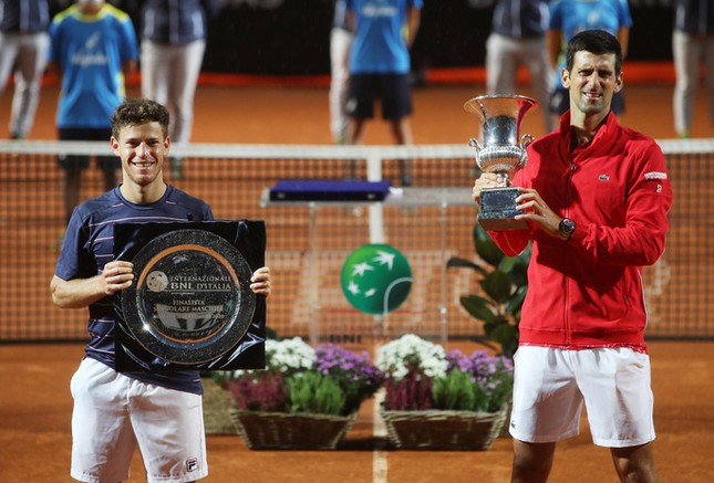 Djokovic vượt Nadal ở chung kết Rome Masters, lập kỷ lục đặc biệt ảnh 2