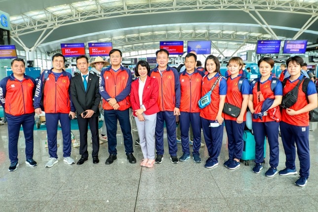 'Đại quân' thể thao Việt Nam lên đường sang Campuchia dự SEA Games 32 ảnh 4