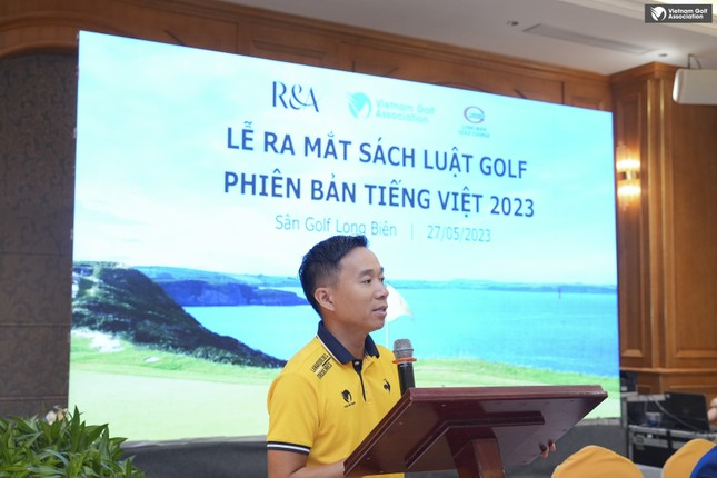 Ra mắt sách luật golf 2023: Bước đột phá của golf Việt Nam ảnh 2