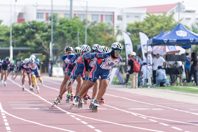 Các VĐV Roller tranh đua hấp dẫn tìm kiếm suất dự ASIAD 2023 ảnh 3