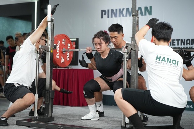 Vòng loại Giải Powerlifting Việt Nam 2023 diễn ra tại Hà Nội ảnh 1