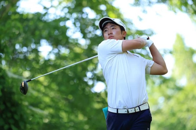 Nguyễn Anh Minh 'sát cánh' cùng golfer hạng 18 thế giới tại Bonallack Trophy 2023 ảnh 1