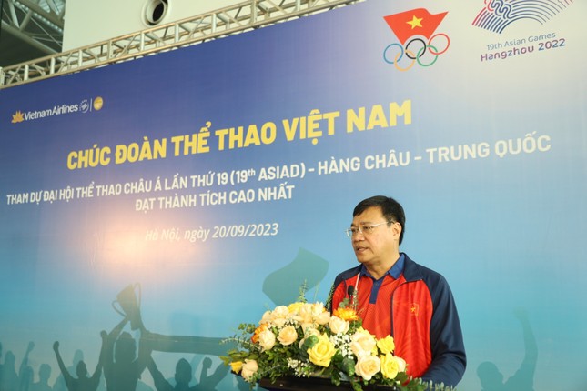 ‘Đại quân’ thể thao Việt Nam lên đường tranh tài tại Asiad 19 ảnh 2