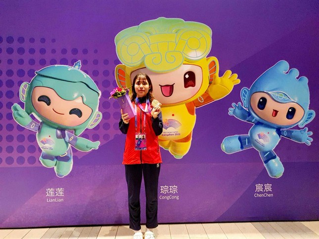 Cô gái dân tộc Thái giành HCĐ taekwondo tại Asiad 19 ảnh 1