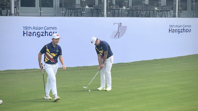 Nguyễn Anh Minh cùng nhóm đấu với tay golf hạng 40 thế giới tại Asiad 19 ảnh 1