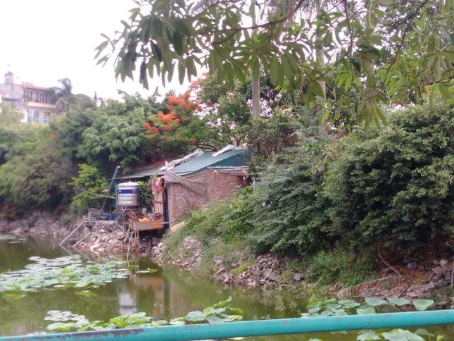 Chủ tịch Hà Nội yêu cầu xử lý công trình sai phạm trên hồ Đầm Trị ảnh 6