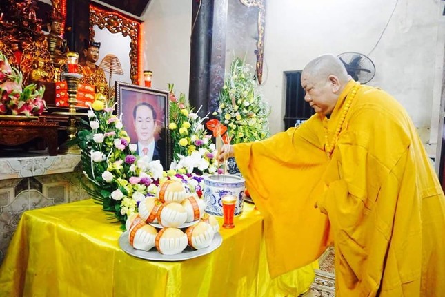Cầu siêu, tưởng nhớ Chủ tịch nước Trần Đại Quang tại quê nhà ảnh 2