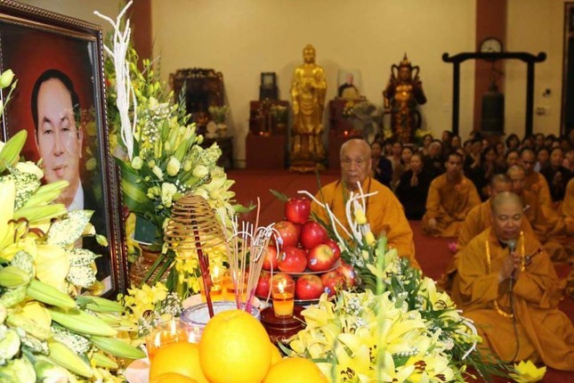Cầu siêu, tưởng nhớ Chủ tịch nước Trần Đại Quang tại quê nhà ảnh 1
