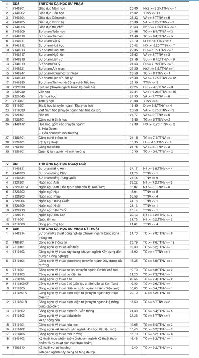 Ngành nào lấy điểm chuẩn cao nhất Đại học Đà Nẵng? ảnh 3