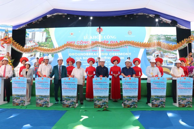 Khởi công khu công nghiệp gần 4.000 tỷ đồng ở Bắc Ninh