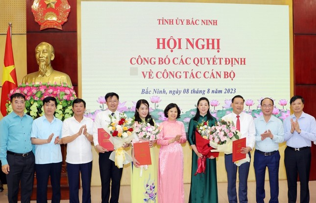 Bắc Ninh bổ nhiệm nhiều lãnh đạo chủ chốt ảnh 1