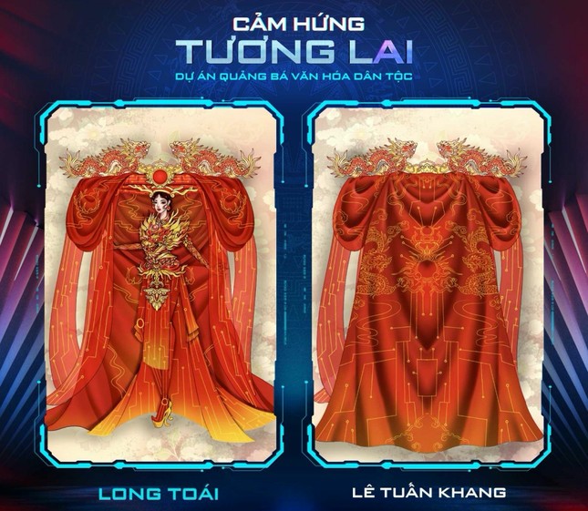 Ấn tượng với các thiết kế trang phục Văn hóa Dân tộc của Miss Cosmo Vietnam 2023 ảnh 8