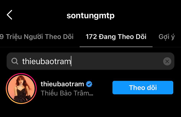 Thiều Bảo Trâm “unfollow” Sơn Tùng M-TP làm mạng xã hội dậy sóng giữa đêm: Chuyện gì đây? ảnh 3