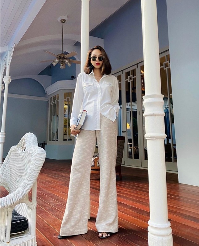 Sao Việt “rủ nhau” đọ sắc với trang phục gam màu đen - trắng, ai quyến rũ hơn? ảnh 9