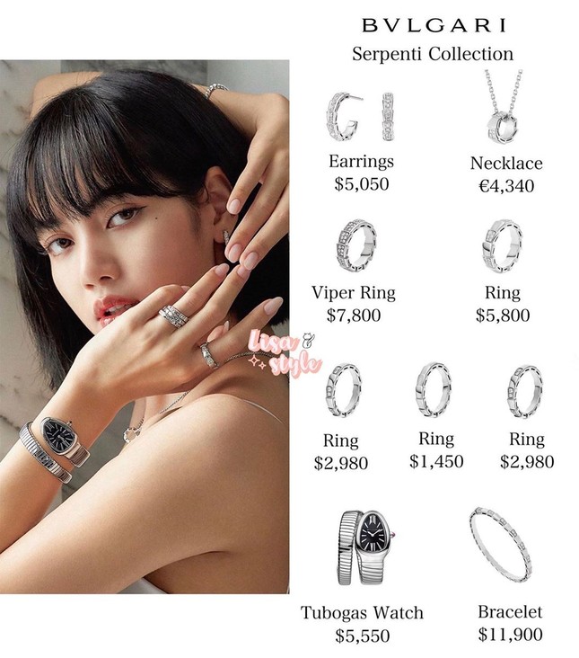 Netizen phát hiện Lisa đã từng đeo trang sức của BVLGARI trị giá 1,7 tỉ đồng từ năm ngoái ảnh 6