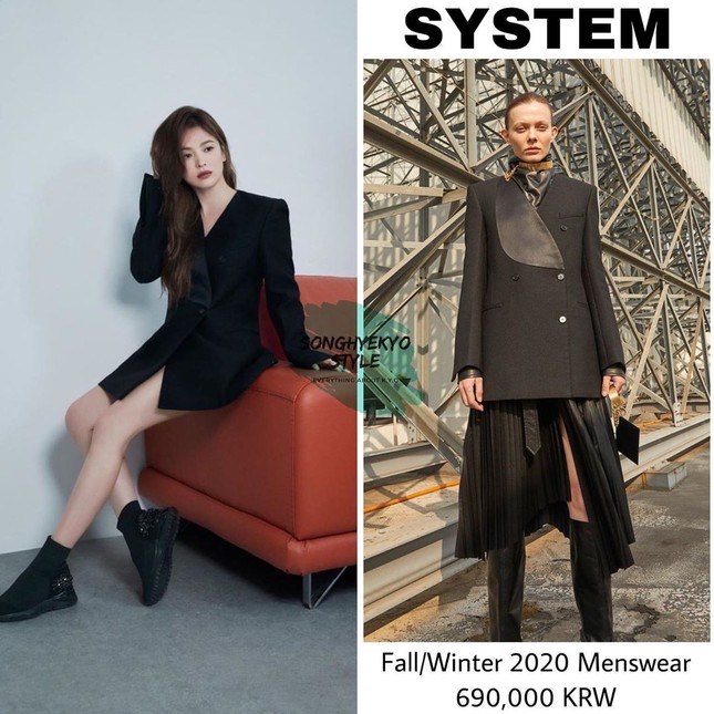 Song Hye Kyo khiến netizen châu Á choáng váng vì mặc trang phục nam thành váy quá đỉnh cao ảnh 2