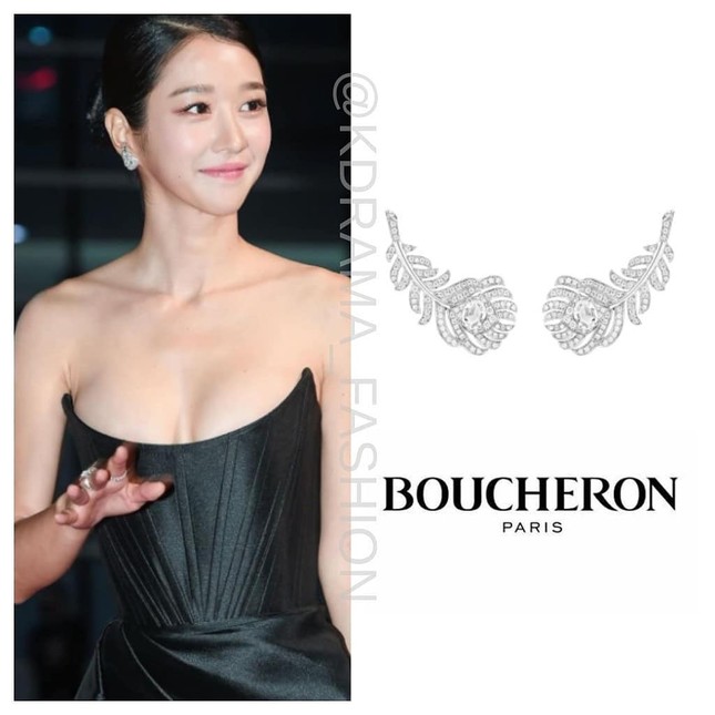 Gây sốc vì diện váy siêu gợi cảm trên thảm đỏ nhưng Seo Ye Ji lại bị chê trang điểm lỗi ảnh 4