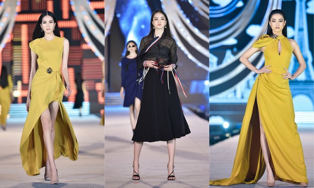 Hoa hậu Lương Thùy Linh “kết sổ” đêm thi Người đẹp Thời trang với màn catwalk cực đỉnh ảnh 4