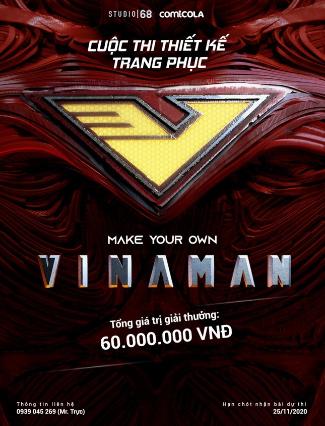 Top 25 thiết kế trang phục siêu anh hùng VINAMAN, thế này gia nhập Avengers cũng được nhỉ! ảnh 1