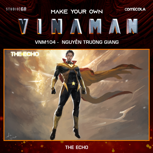 Top 25 thiết kế trang phục siêu anh hùng VINAMAN, thế này gia nhập Avengers cũng được nhỉ! ảnh 2