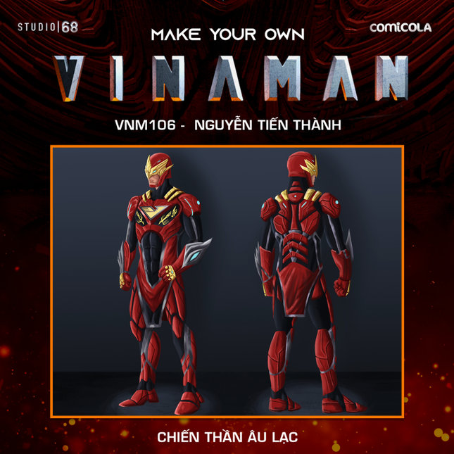Top 25 thiết kế trang phục siêu anh hùng VINAMAN, thế này gia nhập Avengers cũng được nhỉ! ảnh 3