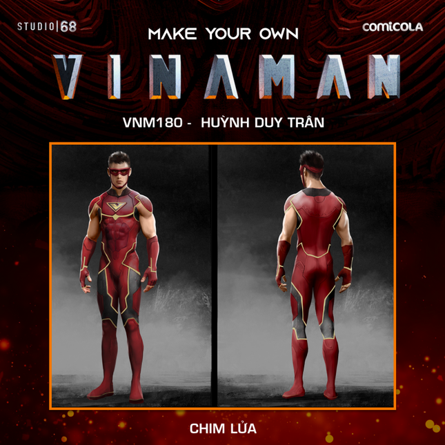 Top 25 thiết kế trang phục siêu anh hùng VINAMAN, thế này gia nhập Avengers cũng được nhỉ! ảnh 13