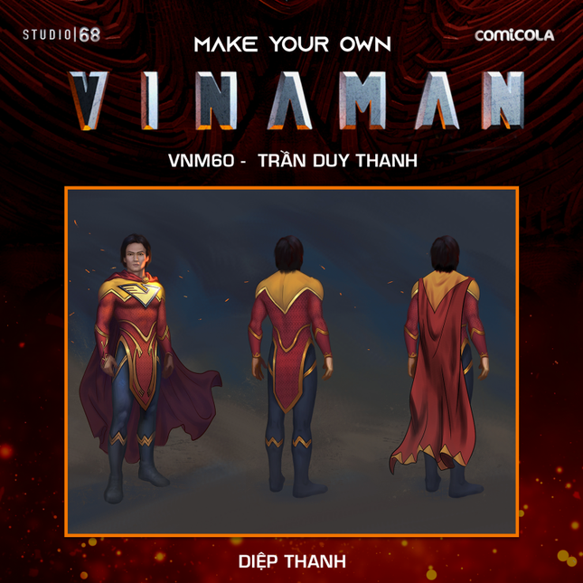 Top 25 thiết kế trang phục siêu anh hùng VINAMAN, thế này gia nhập Avengers cũng được nhỉ! ảnh 21