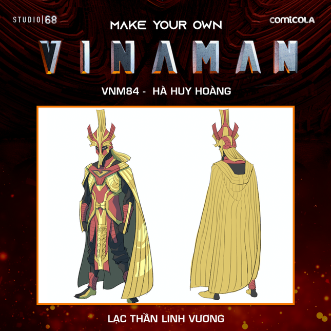 Top 25 thiết kế trang phục siêu anh hùng VINAMAN, thế này gia nhập Avengers cũng được nhỉ! ảnh 23