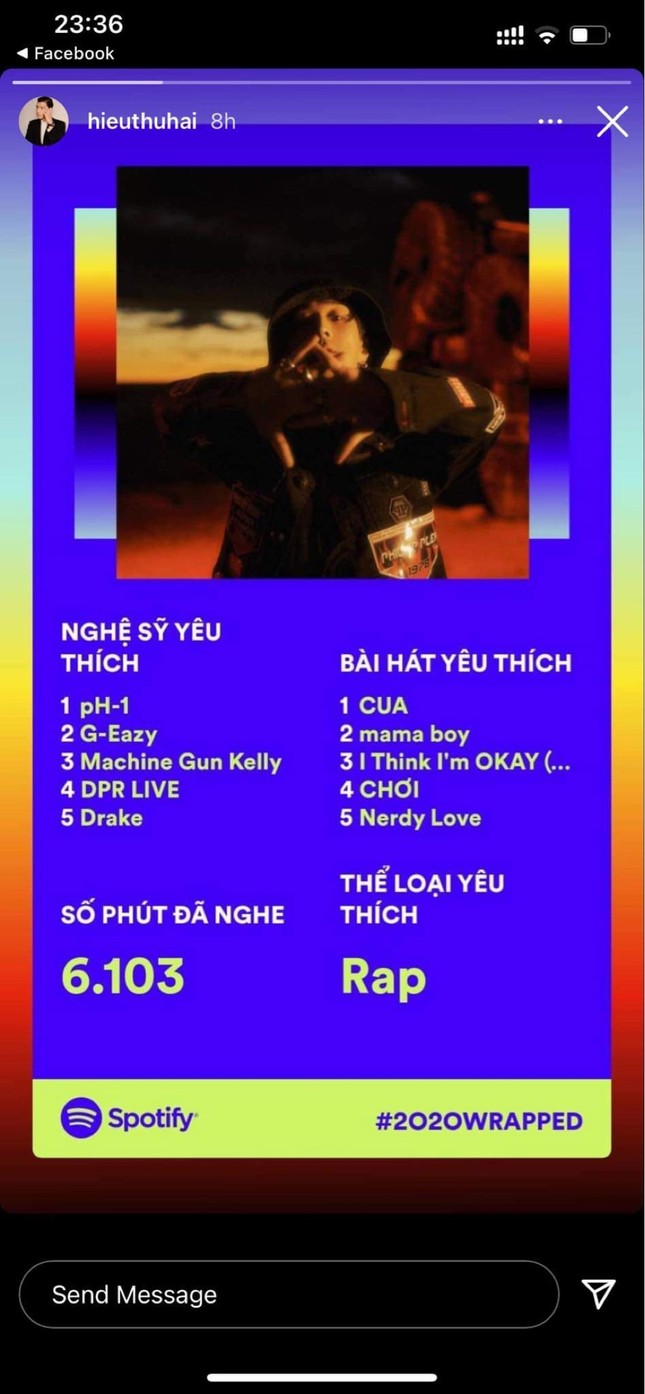 Xu hướng khoe “Top songs 2020“: Không chỉ teen hào hứng mà ngay cả sao Việt cũng mê mệt ảnh 6