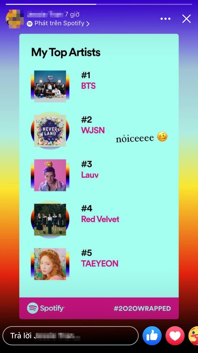 Xu hướng khoe “Top songs 2020“: Không chỉ teen hào hứng mà ngay cả sao Việt cũng mê mệt ảnh 5