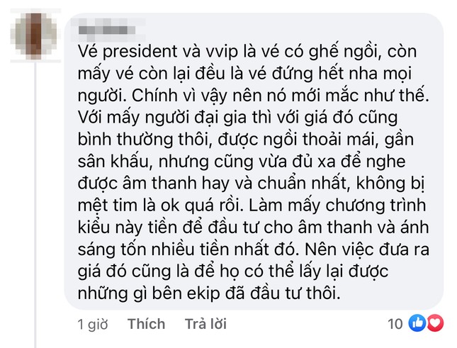 Fan hâm mộ “rớt nước mắt” trước giá vé đêm Live Concert đầu tiên của “Rap Việt“ ảnh 7