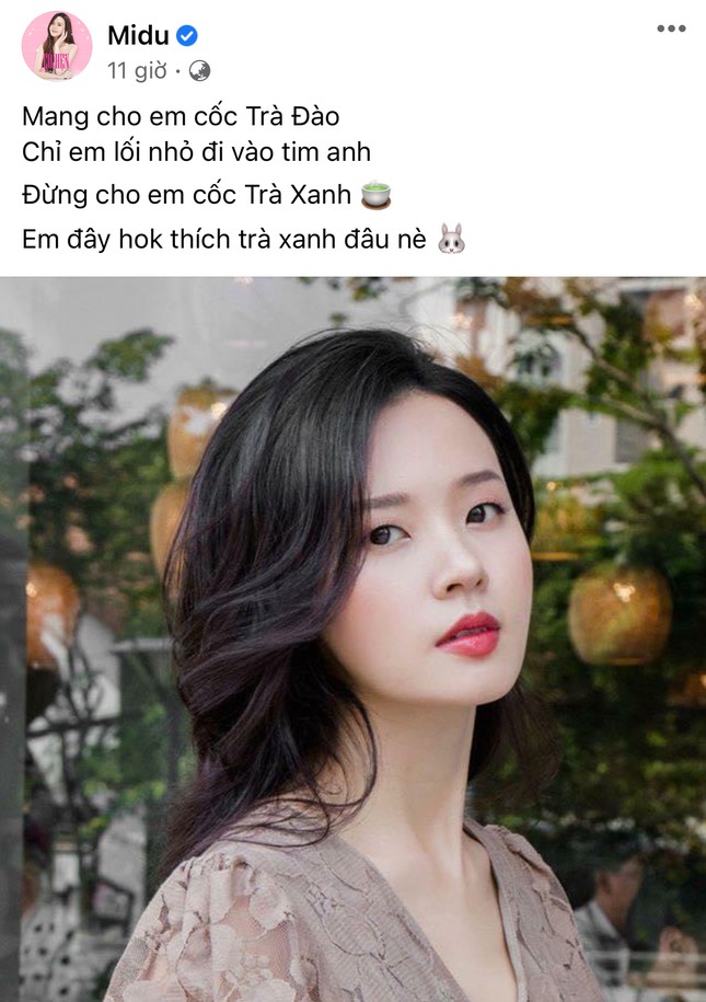 Chỉ sau một ngày, cụm từ “trà xanh” bỗng thành trend trên status của sao Việt ảnh 3